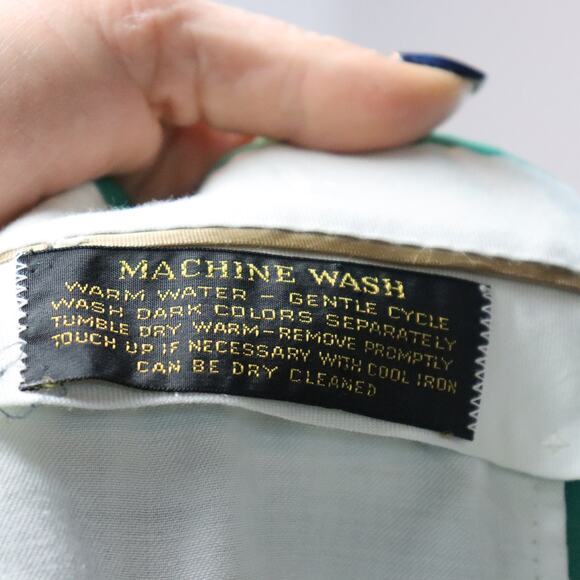 Vintage Jack Nicklaus Tournament Slacks by Hart Schaffner & Marx – Kelly Green - Picture 6 of 8